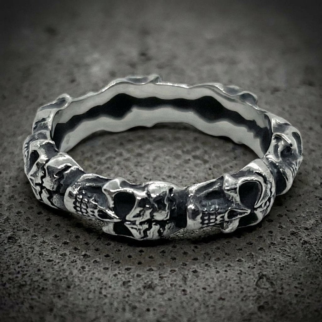 you got me skull ring