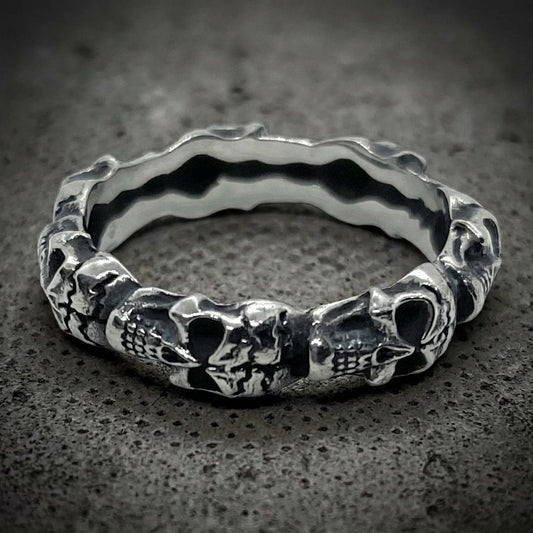 you got me skull ring